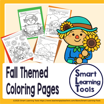 Teacher Fall Coloring Planner Graphic by Hiromarumama · Creative