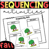 Sequencing Activities and Centers- Fall Story Sequencing