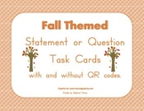 Fall Themed End Mark Task Cards