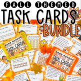 Fall Themed Math Task Cards Bundle