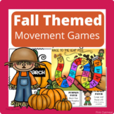 Fall Themed Movement Games