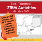 Fall-Themed STEM Activities for Grades 3-5