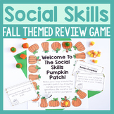 Fall Themed Social Skills Game For Social Skills & School 