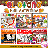 Fall Themed Spanish Lessons Bundle "El Otoño"
