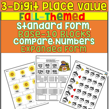 Preview of Understanding Place Value - Base-ten numerals, Number names, Expanded form