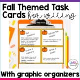 Fall Activities - Writing Task Cards, Writing Prompts for 