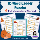 Fall Themed Word Ladders