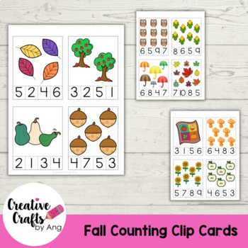 Fall Themed Worksheet Bundle - Preschool | PreK | Kindergarten | TPT