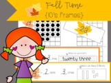 Fall Time 10's Frames {Building Number Sense}