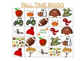 Fall Time Bingo
