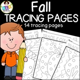 Fall Tracing Activities ● Full Page Tracing Activity ● Pre