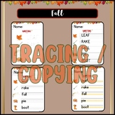 Fall - Tracing/Copying