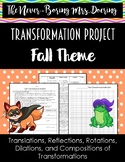 Fall Function Transformation Project Activity for Geometry