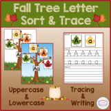 Fall Tree Letter Sort & Trace