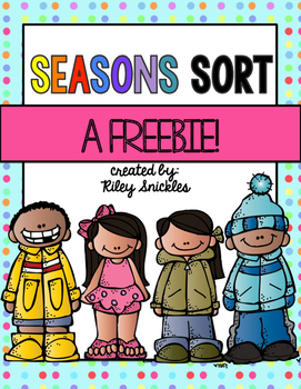 Preview of Seasons Sort FREEBIE