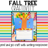 Fall Tree Writing Craftivity | Fall Writing Craft
