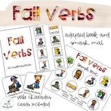 Fall Verbs Adapted Books // Speech Therapy // Grammar