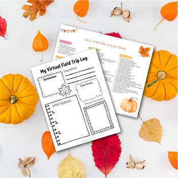 Preview of Fall Virtual Field Trips for Kids with Log