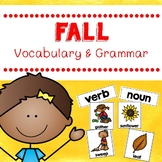 Fall Vocabulary And Grammar Activities