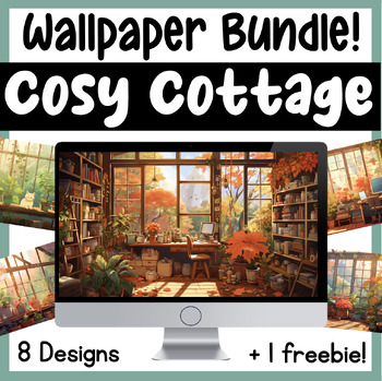 Preview of Fall Wallpaper Bundle || Desktop & Laptop Background | Personal & Commercial Use