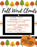 Fall Word Cloud/Google Docs