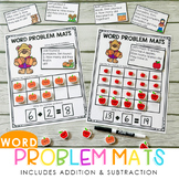 Fall Word Problem Mats - Addition & Subtraction to 20 - 64