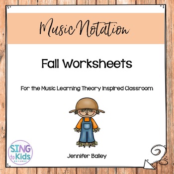 Preview of Fall Worksheets for the Music Learning Theory Inspired Classroom