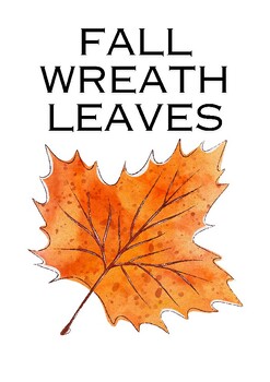 Preview of Fall Wreath Leaves