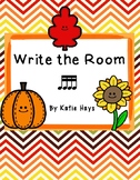 Fall Write the Room-16th Note Edition