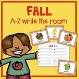 Fall Write the Room A-Z