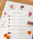 Fall Write the Room Activity PLUS Printing Sheets