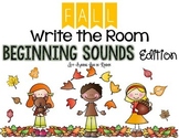 Fall Write the Room - Beginning Sounds Edition