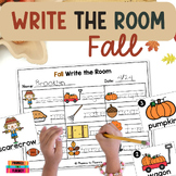 Fall Write the Room Fall Writing Kindergarten Writing Center