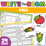 Fall Write the Room activity