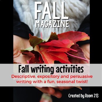 Preview of Fall Writing Activities for Secondary Students