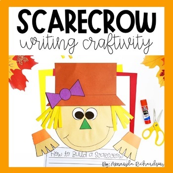 Preview of Fall Writing Craft - Fall Writing Paper - Fall Writing Scarecrow Craft