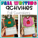 Fall Writing Activity (Sweater Weather)