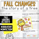 Fall Writing Activity - The Story of a Tree - Grades 3-5