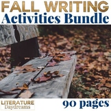 Fall Writing Activties Bundle