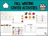 Fall Writing Center Activities