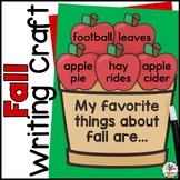 Fall / Autumn Writing Craft -Writing Prompts & Vocab Cards