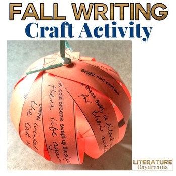 Preview of Fall Writing Craft Activity