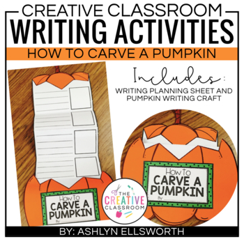 Preview of Fall Writing Craft - Pumpkin Activity