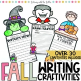 Fall Writing Craftivities | Halloween & Thanksgiving Craft