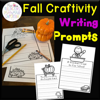 Fall Writing Craftivity Set by Mrs Bullington's Primary Emporium