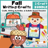 Fall Craft and Writing Activity BUNDLE