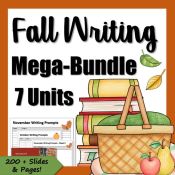 Preview of Fall Writing Mega-Bundle