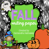 Fall Writing Paper FREEBIE