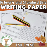 Fall Writing Paper with Standard and Primary Lines