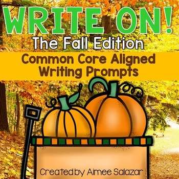 Preview of Fall Writing Prompts